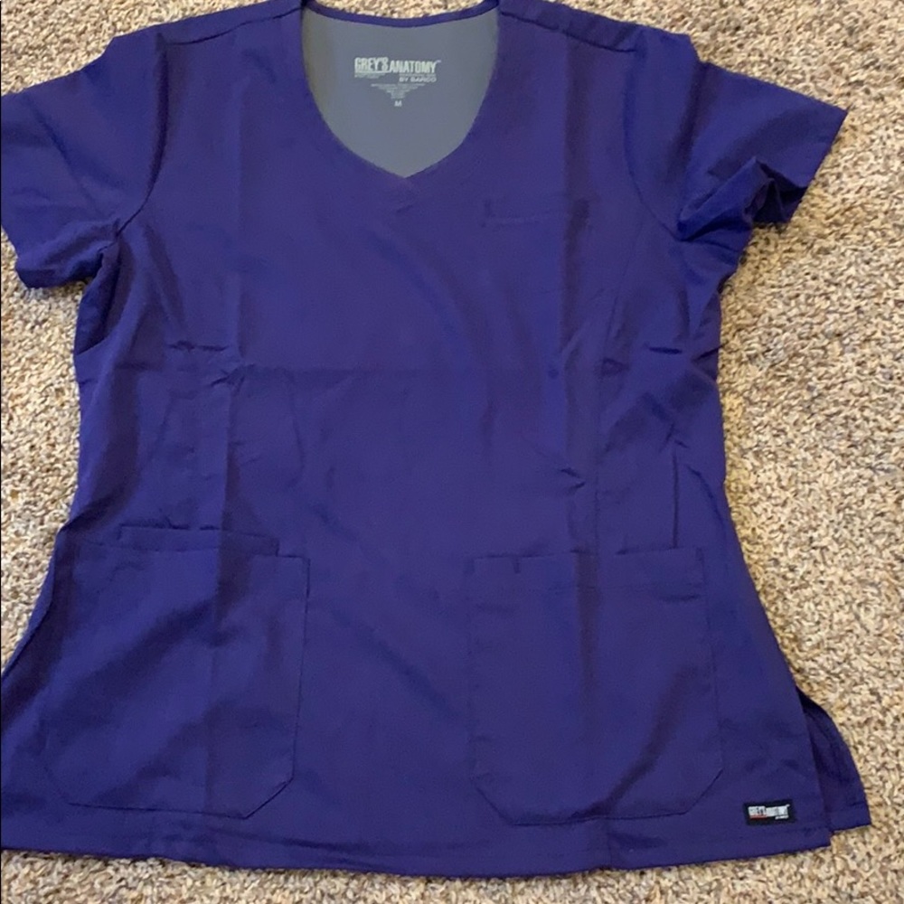 Greys anatomy purple rain top